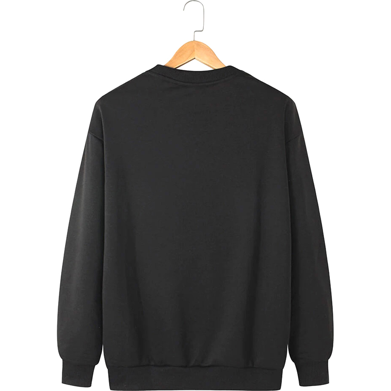 Yellow & Black Colorblock Sweatshirts