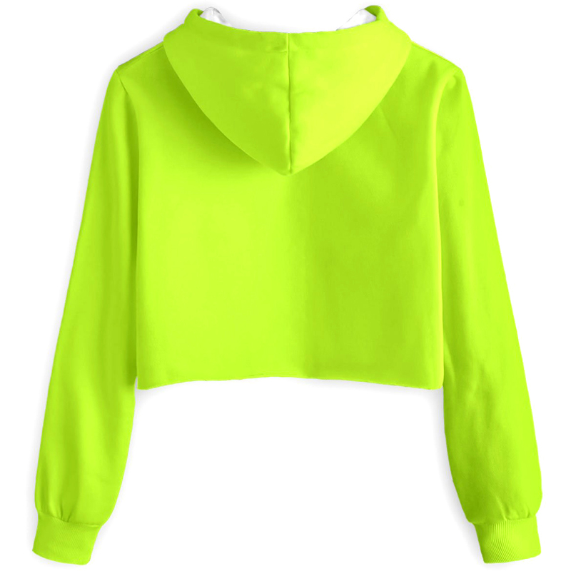 Protect Youself Cropped Hoodie