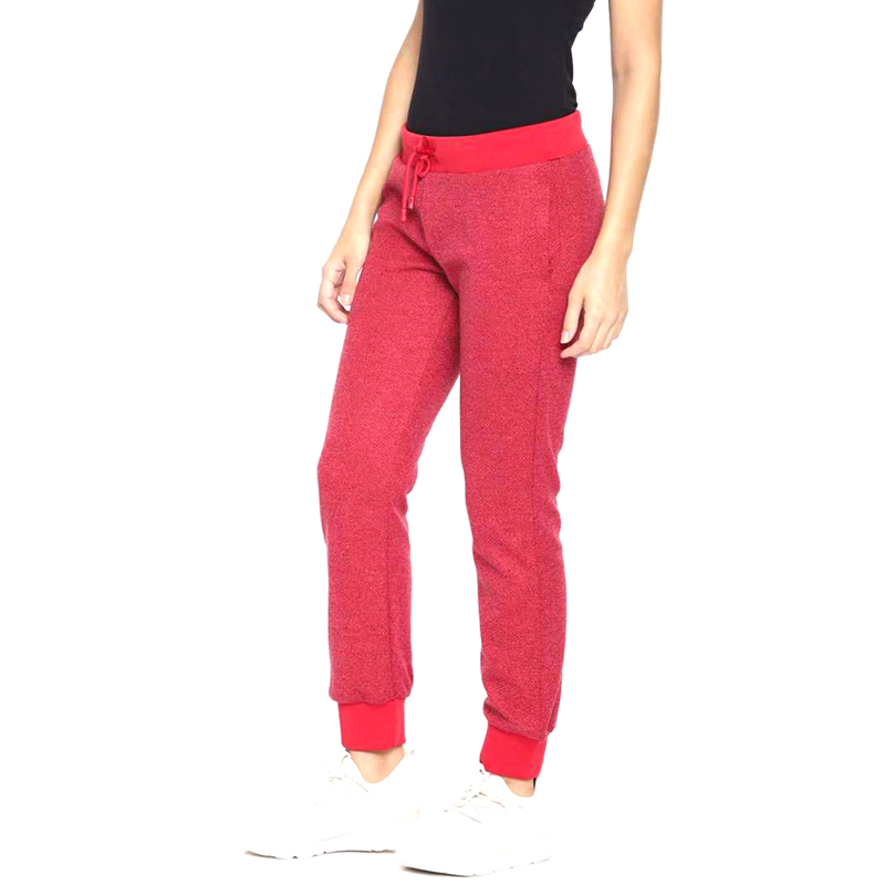 Solid Red Track Pants